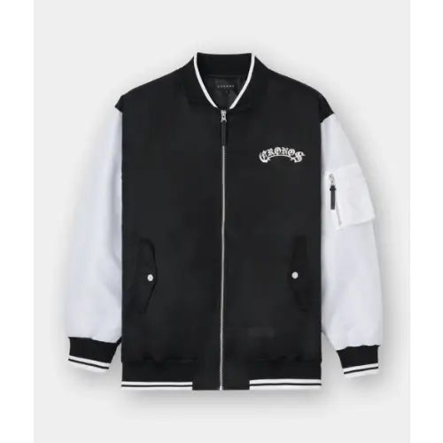 CRONOS BLACKLETTER MA-1 JACKET
