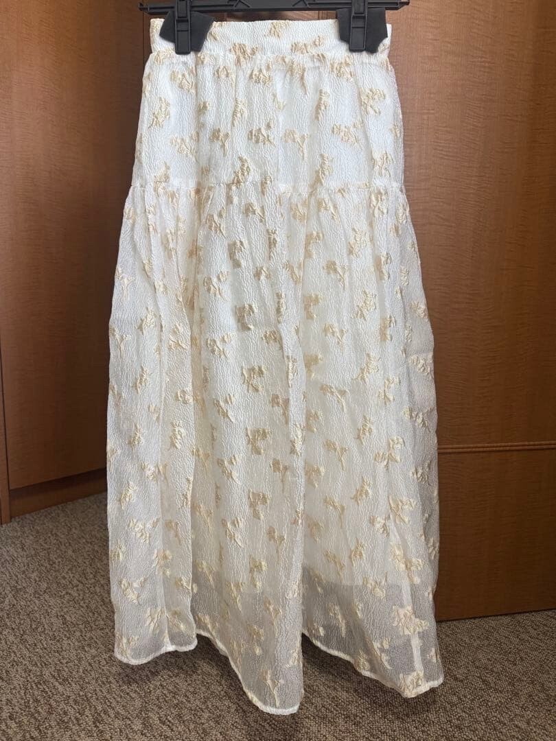 SNIDEL フラワースカート