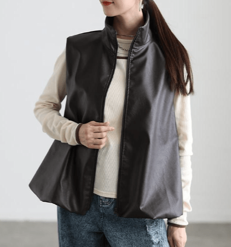 Sawa a la mode バルーンシルエット ジップアップ