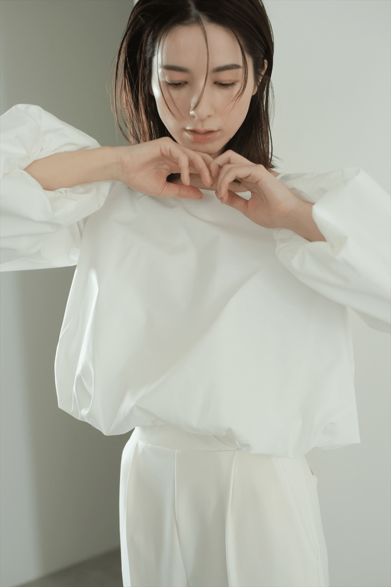 maison de Dolce. バルーンブラウス【white】