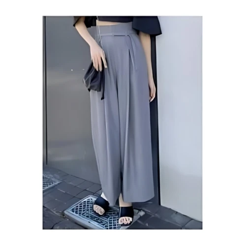 MURUA ナローベルトワイドパンツ