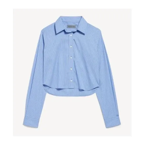 Balenciaga ストライプ クロップドシャツ