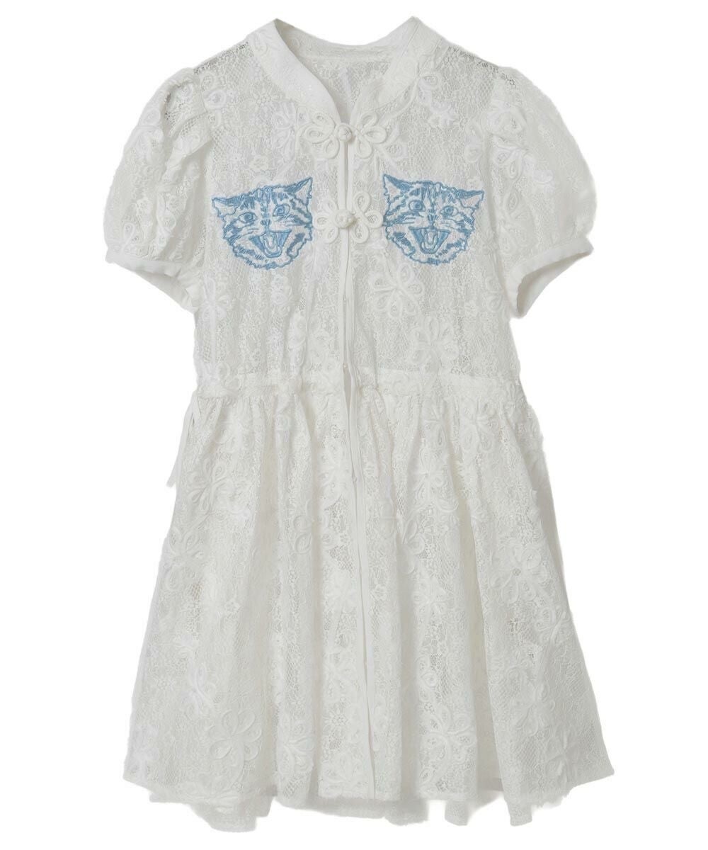Candy Stripper LACY CHINA MINI ONE-PIECE