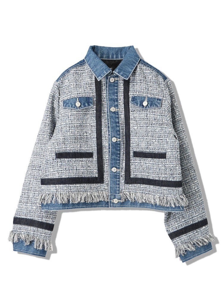 DENHAM TWEED DOCKING JACKET
