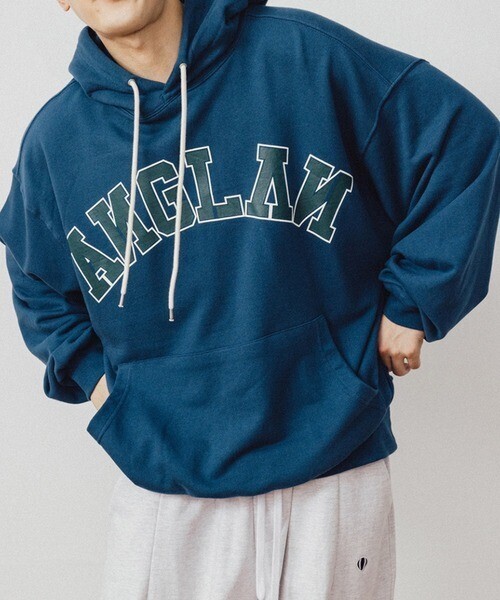 ANGLAN AG-Big Arch Logo Hoodie