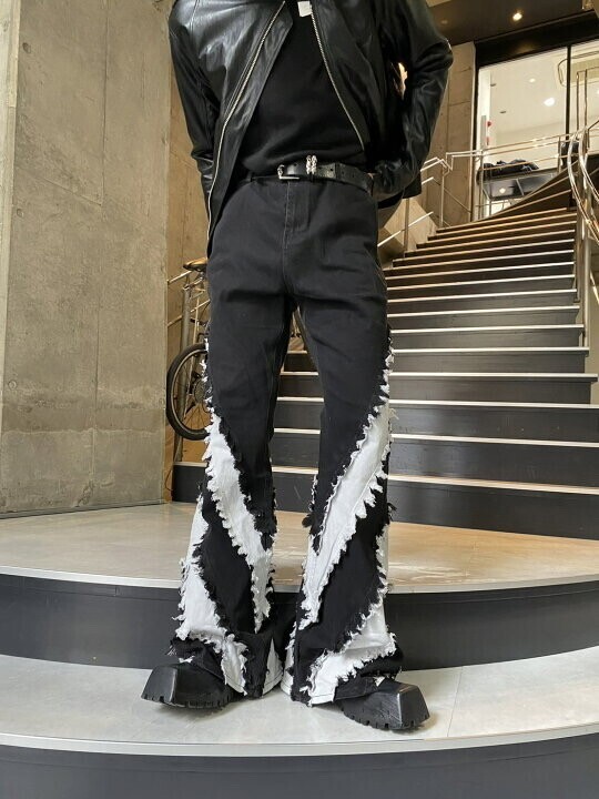 XU flare design pants