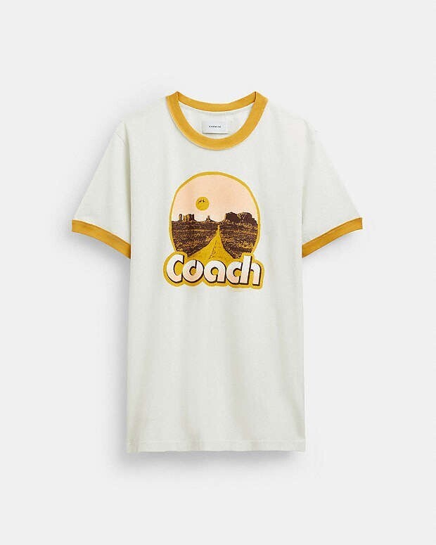 COACH ロードサイド リンガー Tシャツ