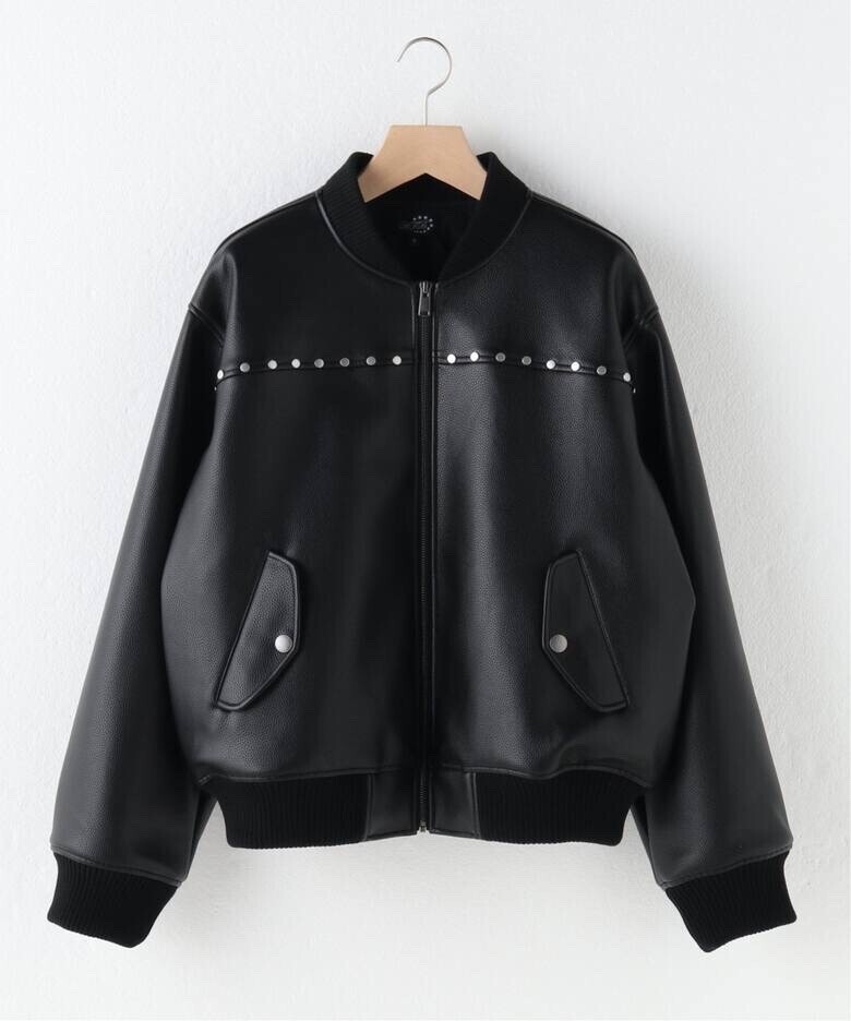 AFB STUDDED BOMBER JACKET