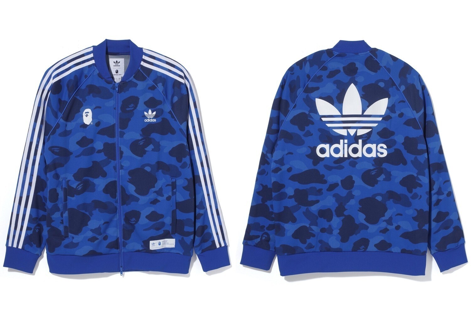 BAPE BAPE® X ADIDAS CAMO JERSEY TOP