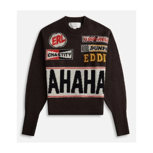 ERL HAHAHAH WOOL MOHAIR SWEATER