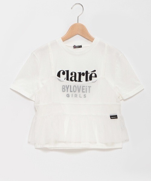 by LOVEiT チュールキャミTシャツセット