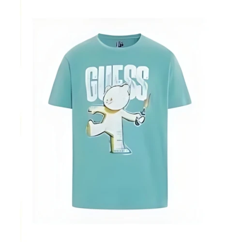 GUESS GRAFFITI PRINT - Print T-shirt