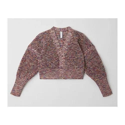 CFCL LATTICE KNIKAT CROPPED CARDIGAN