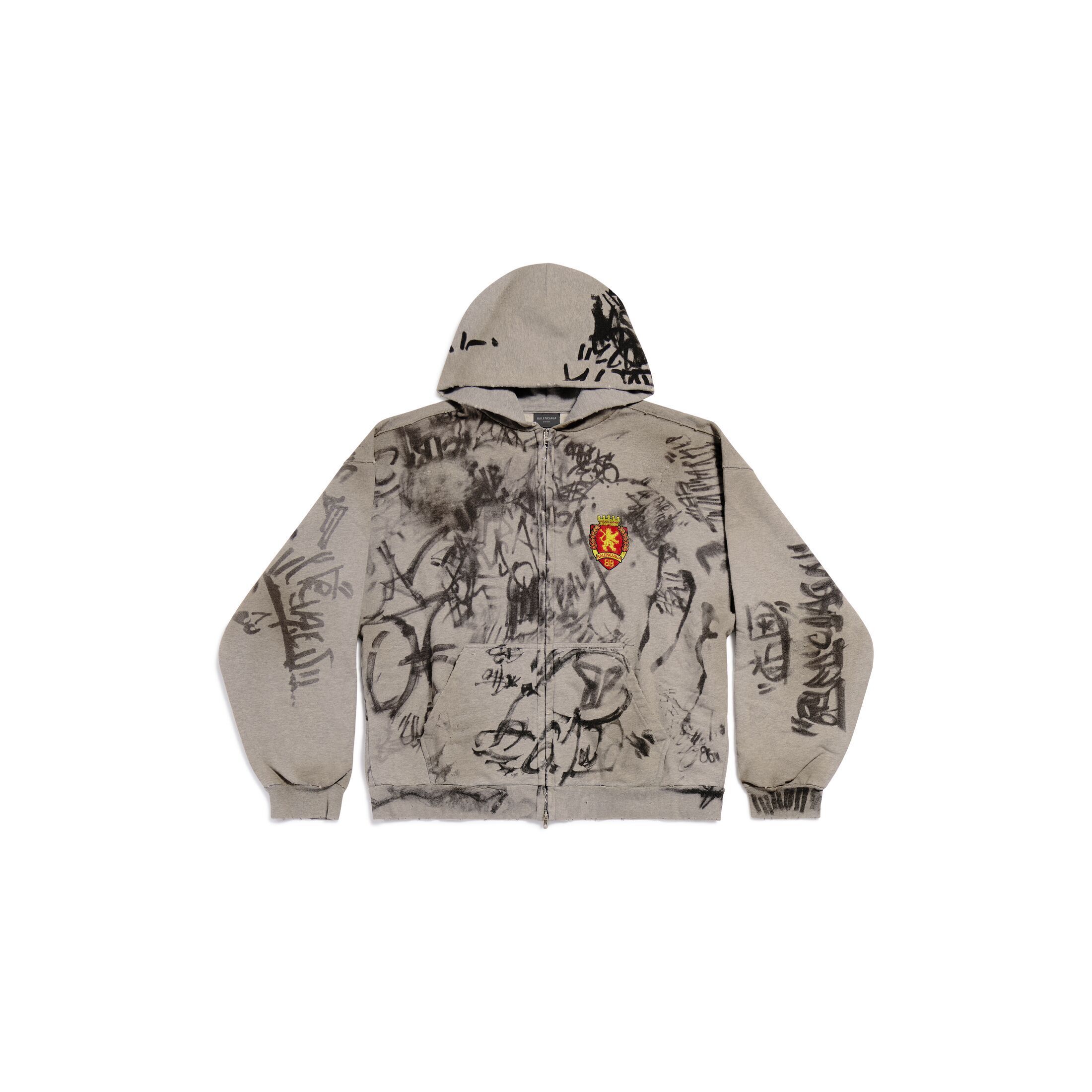 Balenciaga SKATER ジップアップ HOODIE