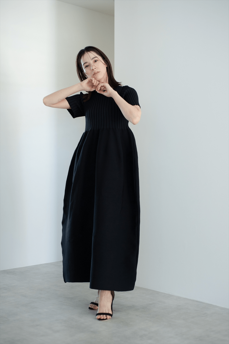 maison de Dolce. ニットワンピース【black】