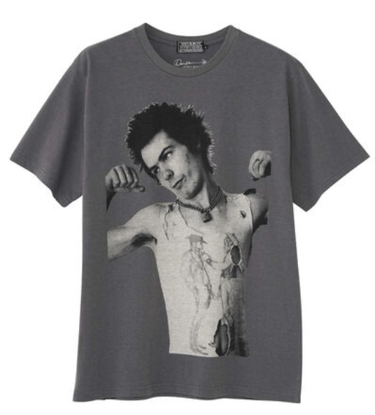HYSTERIC GLAMOUR DENNIS MORRIS/SID JULY’77 Tシャツ