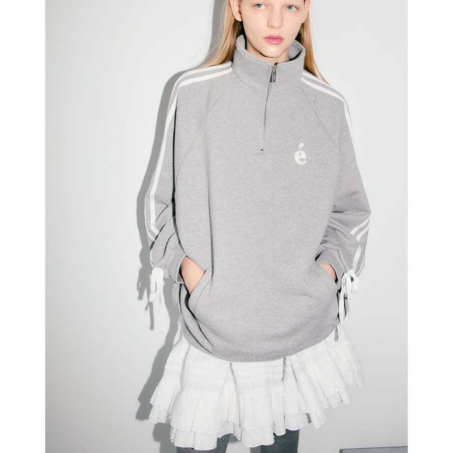 épine é sport line half zip sweat