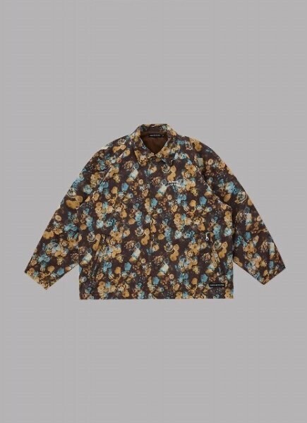 ALWAYS OUT OF STOCK FLOWER PATTERN LIGHT BLOUSON JACKET