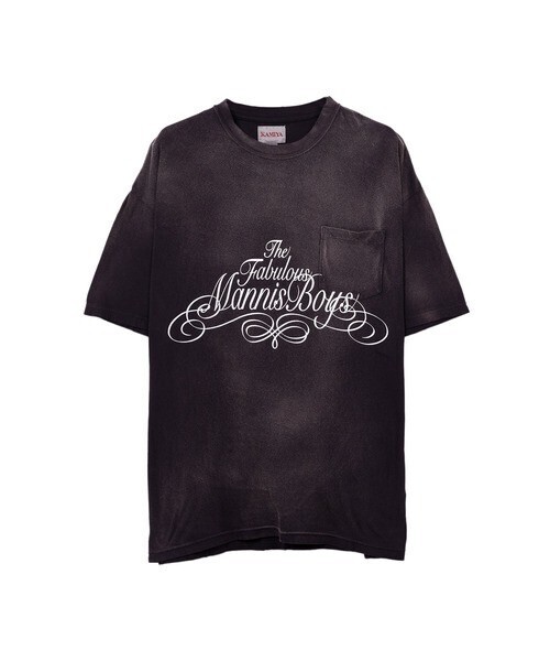 KAMIYA Distressed Pocket Tee ディストゥレストポケットTシャツ
