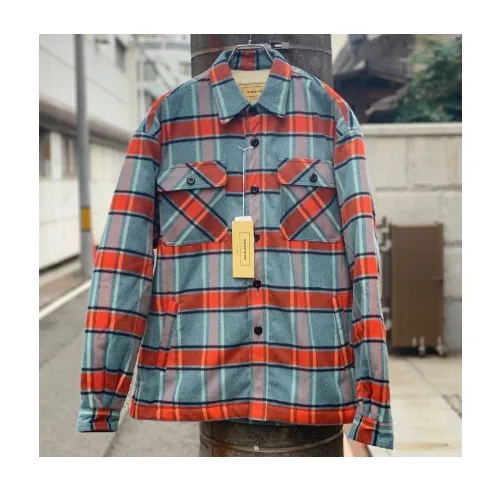 SEVEN BY SEVEN BOA BLOUSON " Brushed check "