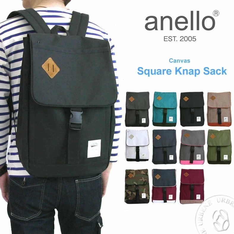 Anello スクエア リュックサック