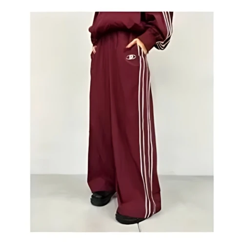 SLOPPY Sロゴナイロントラックワイドパンツ