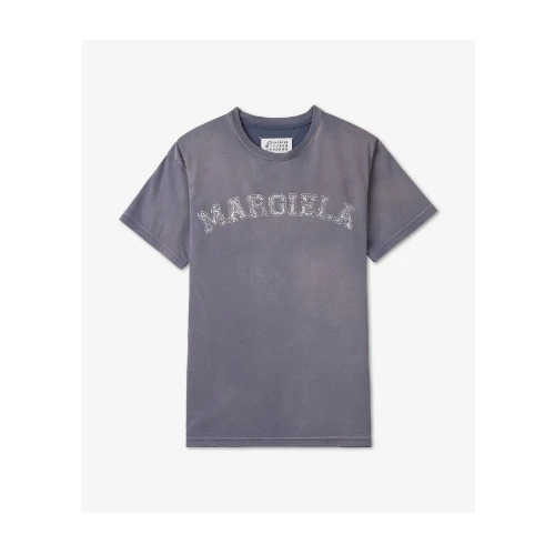 Maison Margiela ロゴ コットン ジャージー Tシャツ