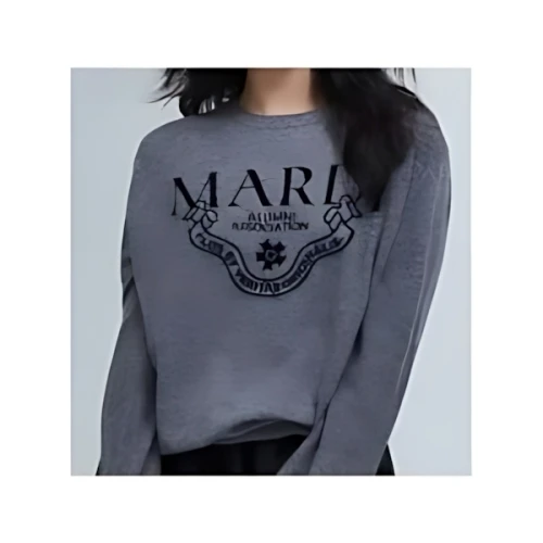 Mardi Mercredi CASHMERE CREW NECK ALUMNI CLASSIQUE