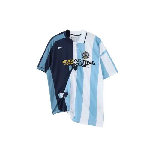 MARTINE ROSE WMNS COLLAGE FOOTBALL TOP