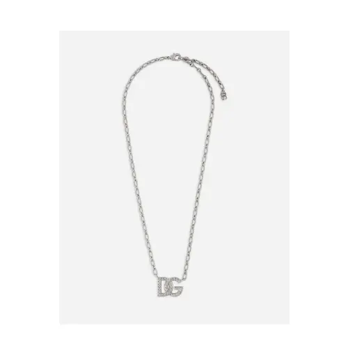 DOLCE & GABBANA チェーンネックレス DGロゴ
