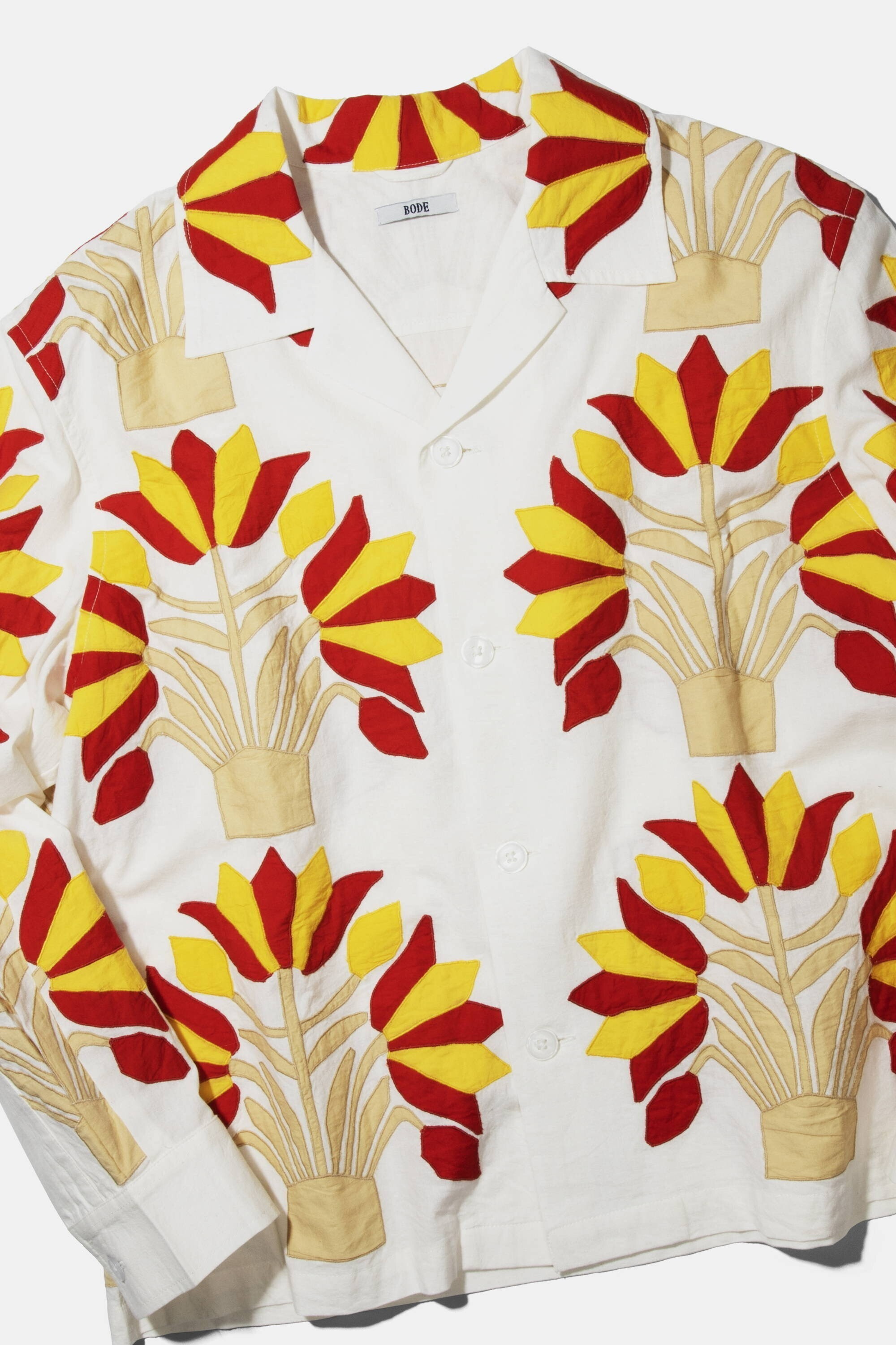 BODE FOLIAGE APPLIQUE LS SHIRT