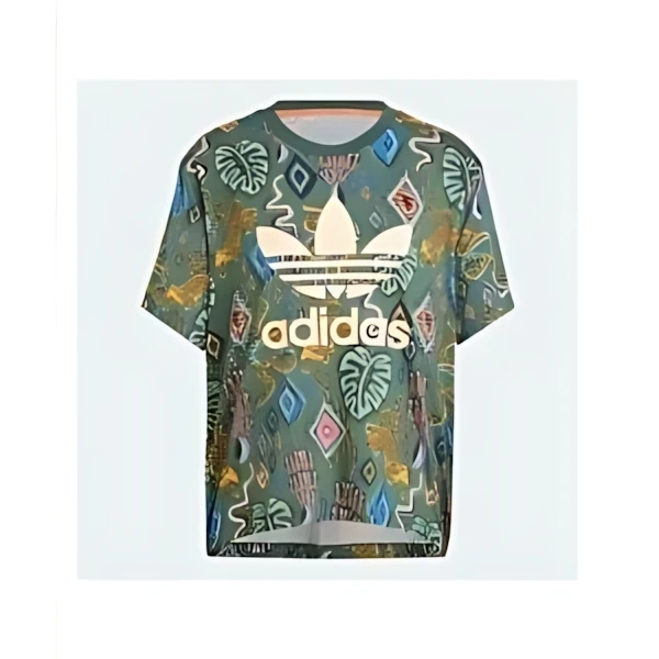 adidas adidas × FARM Rioトレフォイル半袖Tシャツ