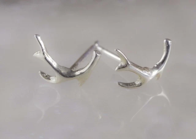 PLUIE Antler Earrings