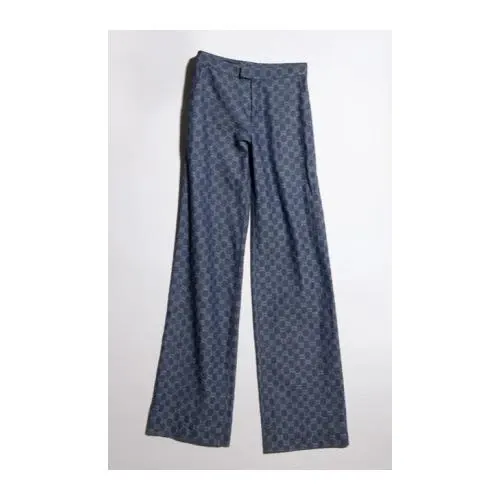 GUCCI GGコットンデニムジャカード パンツ