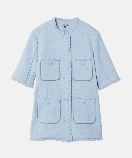 LE CIEL BLEU Tweed Jacket