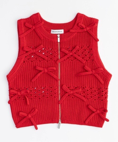 MAISON SPECIAL So Many Ribbons Vest
