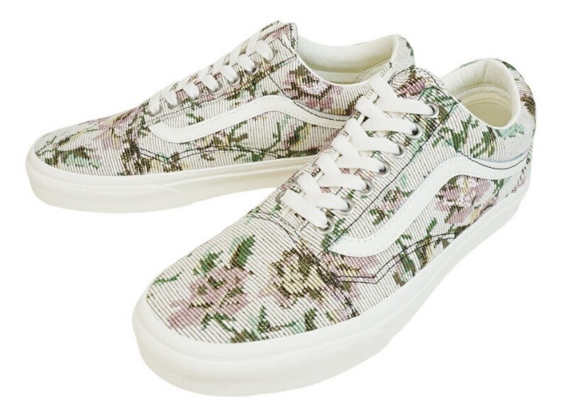 VANS OLD SKOOL Tapestry Floral Marshmallow