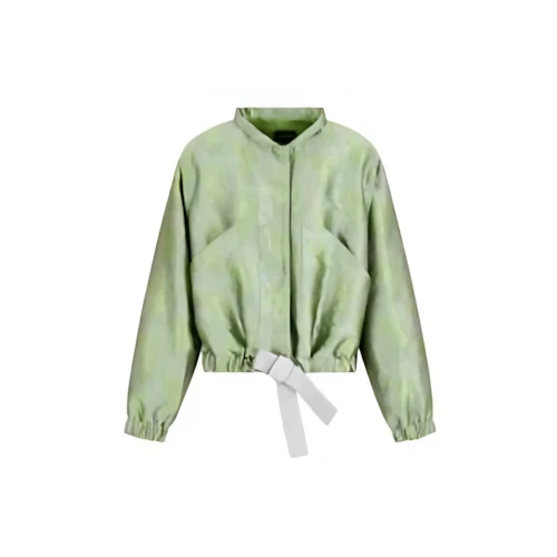 EMPORIO ARMANI ブルゾン ジャカード エンボス幾何学的パターン