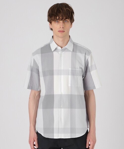 BLACK LABEL CRESTBRIDGE カシミヤミックスアランニット