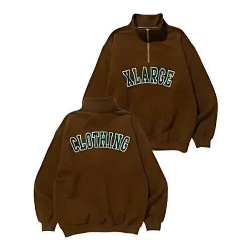 XLARGE HALF ZIP PULLOVER SWEAT
