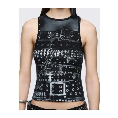Minga London Buckled Vest Top