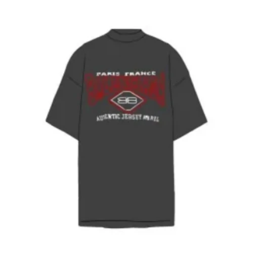 Balenciaga ブラック コットン Tシャツ