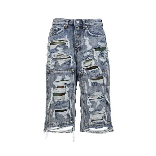 Thug Club HELL CAMO DENIM SHORTS