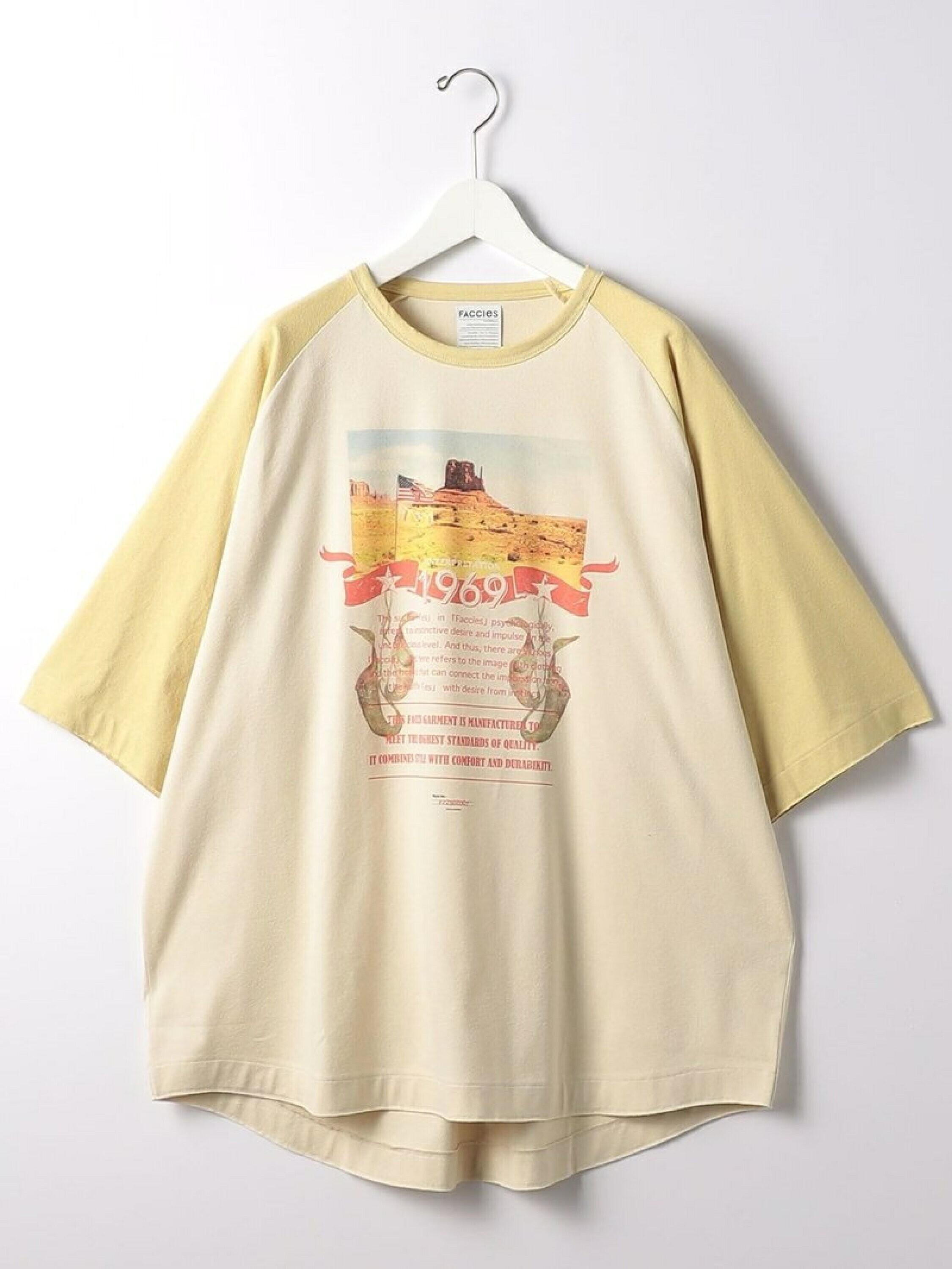 FACCIES 1969 RAGLAN SLEEVE/Tシャツ