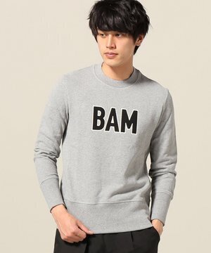 EDIFICE クルーネック BAMグラフィックスウェット
