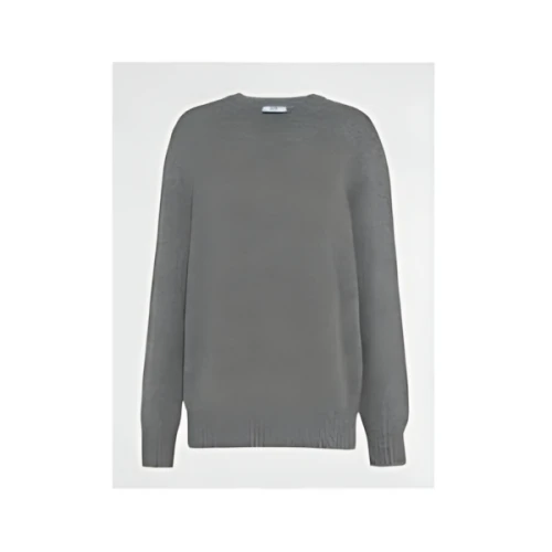 PRADA Wool and cashmere crew-neck sweater