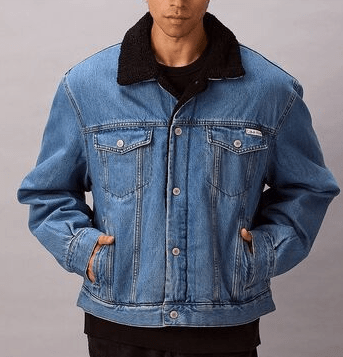 Calvin Klein 90S シェルパ トラッカージャケット