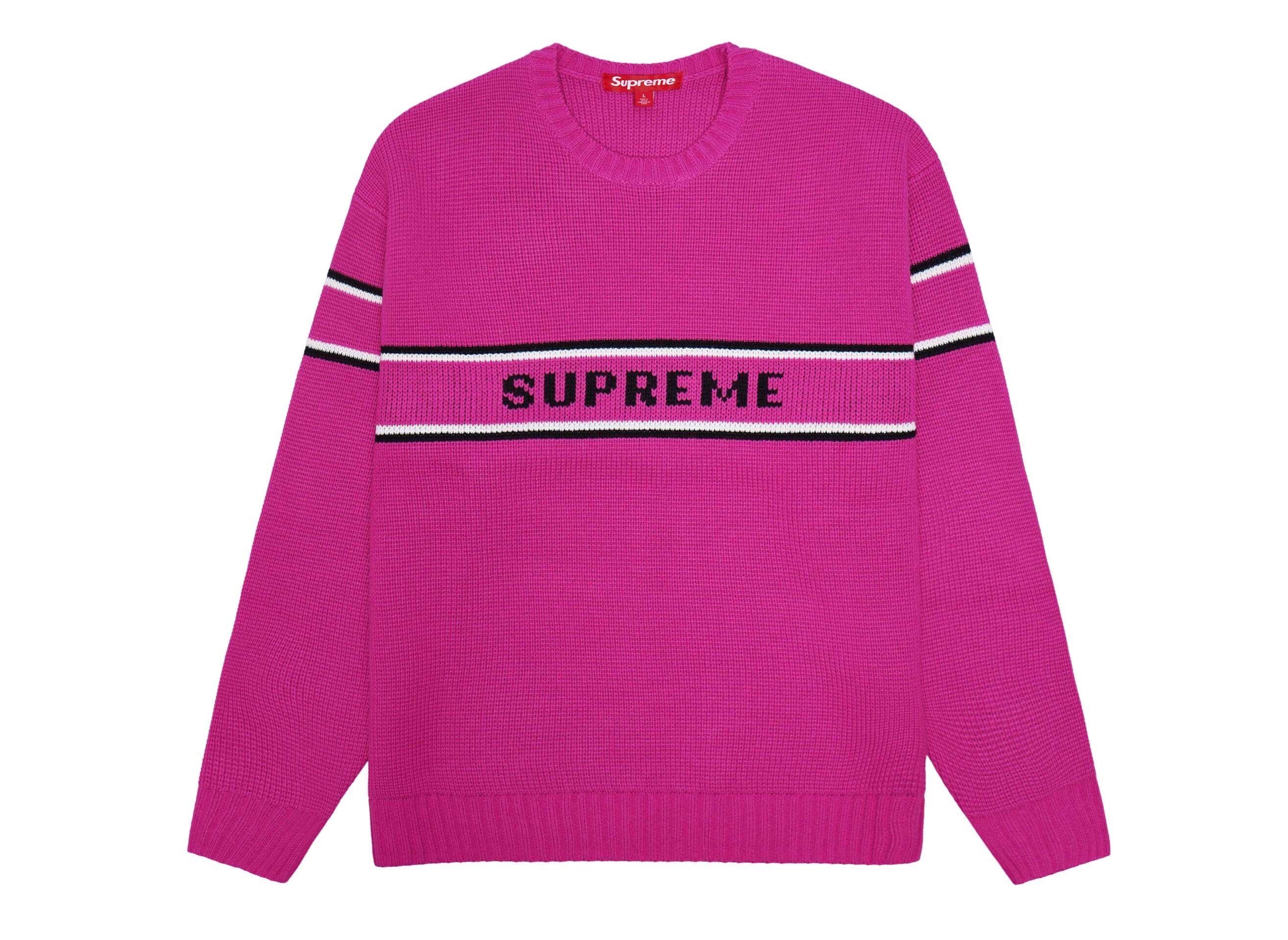 SUPREME Chest Stripe Sweater