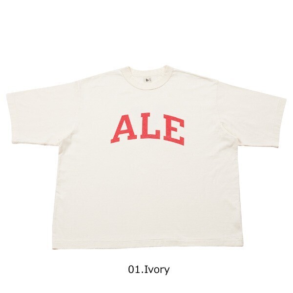 blurhms ROOTSTOCK プリントTシャツ ワイド "ALE-Y 88/12 Print Tee WIDE" bROOTS24S27B