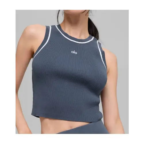 Alo Yoga ハイライン クロップド タンクトップ